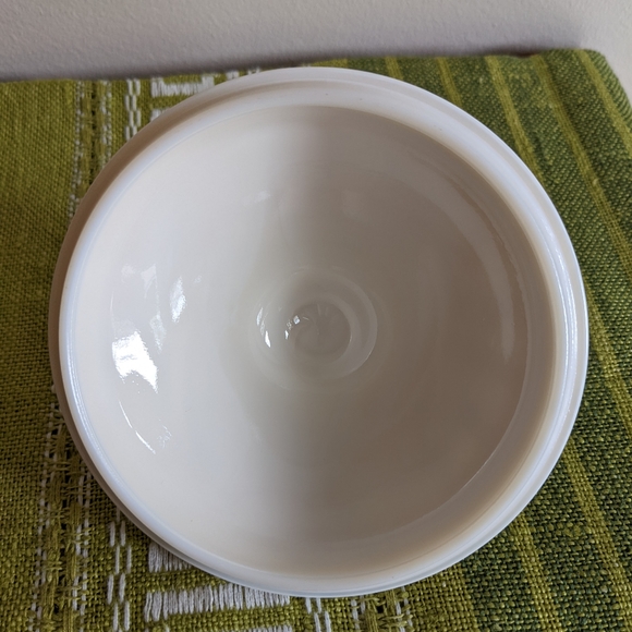 Arcorpal France replacement lid for sugar bowl cream milk glass swirl vintage - Picture 5 of 5